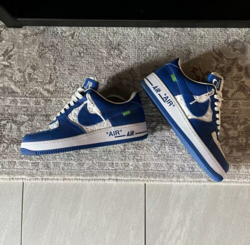 LOUIS VUITTON x NIKE AIR FORCE 1 Sneaker photo review