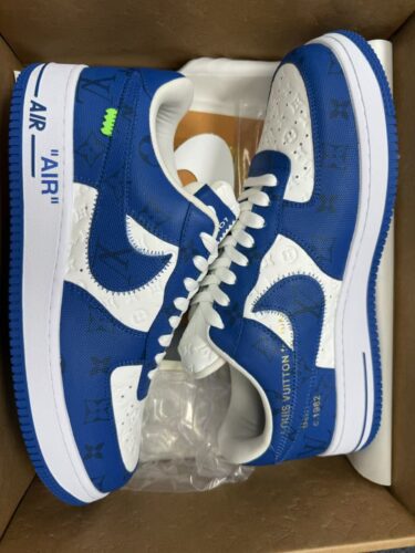 LOUIS VUITTON x NIKE AIR FORCE 1 Sneaker photo review