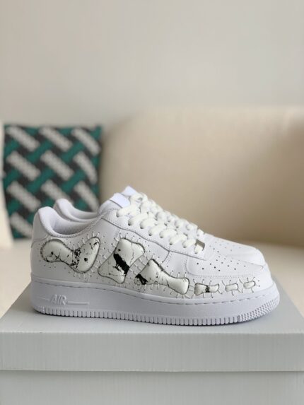 Nike Remake AF1 Skeleton Customized Shoes