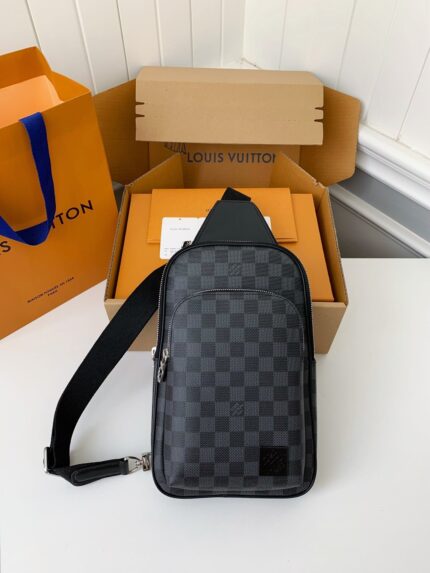 Louis Vuitton damier graphite Men'sShoulder Bags M45302, Top Quality Size: 20X31X7cm
