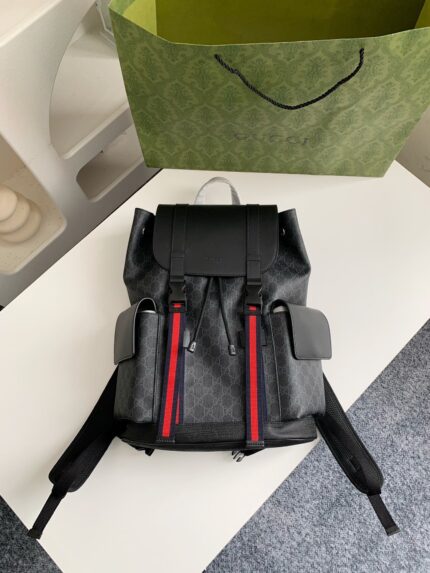 Gucci Popular men's backpackSize: 34*42*16cm