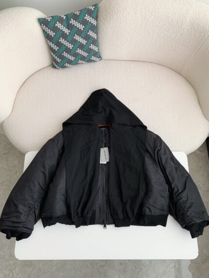 Balenciaga Plain color zipper long-sleevejacket