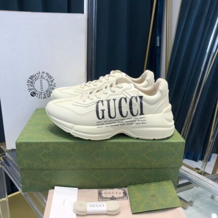 Gucci Rhyton Vintage Trainer Sneakers