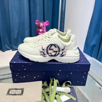 Gucci Rhyton Vintage Trainer Sneakers