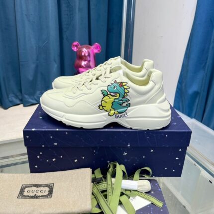 Gucci Rhyton Vintage Trainer Sneakers