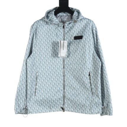 Dior CD 24FW full print monogram hooded jacket