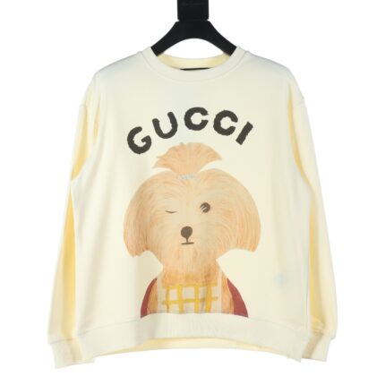 Gucci GUC 24Fw Funny Cartoon Series Printed Crew Neck Sweatshirt