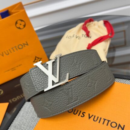 Louis Vuitton LV Taurillon Double-sided Belt Width: 4.0cm