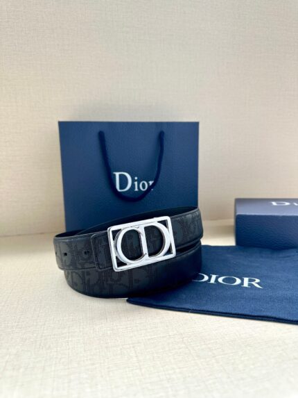 Dior stainless steel belt buckle Width: 3.5cm
