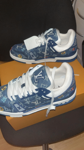 LOUIS VUITTON TRAINER SNEAKERS photo review