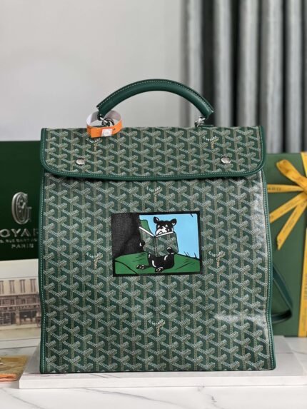 Goyard Limited Edition Bucket Saint Leger Folding Backpack