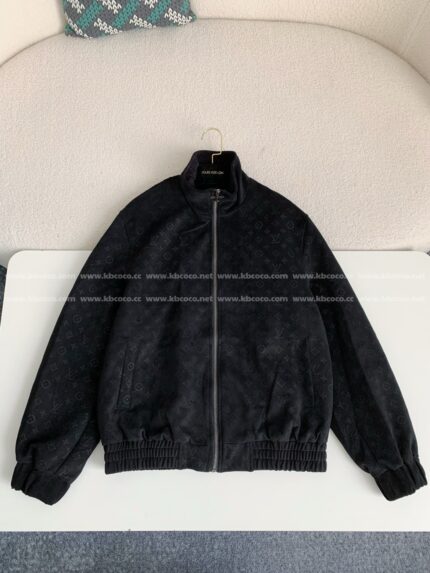 Louis Vuitton ss25 Spring And SummerSeries Embossed Suede jacket