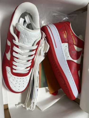 LOUIS VUITTON x NIKE AIR FORCE 1 SNEAKER photo review