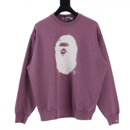 Bape 24FW Ape Head Crewneck Sweatshirt