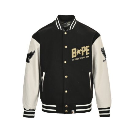 Bape Owl Collaboration Baseball Jacket