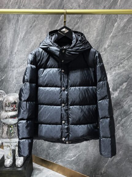 Chrome Hearts Hooded Down Jacket