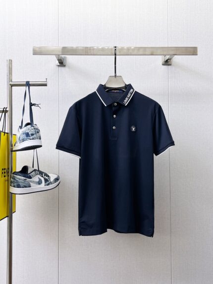 Louis Vuitton casual business lapel short sleeve
