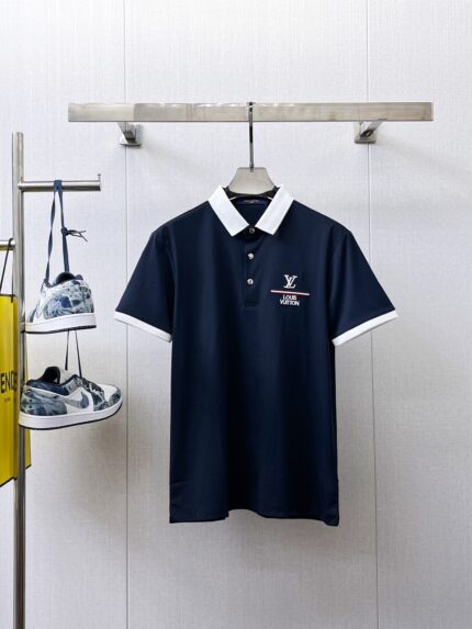 Louis Vuitton casual business lapel short sleeve