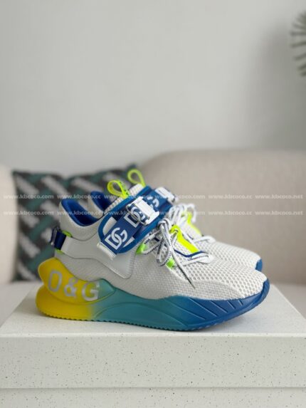 Dolce&Gabbana Mesh Leather Sports Casual Shoes