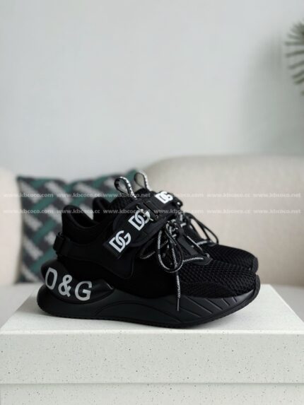 Dolce&Gabbana Mesh Leather Sports Casual Shoes