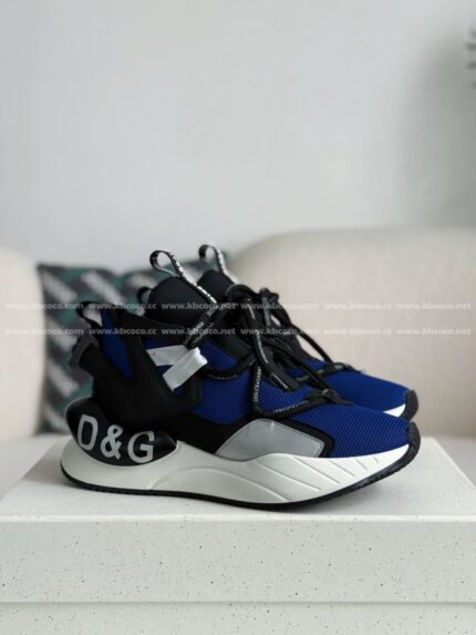 Dolce&Gabbana Mesh Leather Sports Casual Shoes