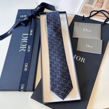 Dior Men's New Tie, 100% Top Handcrafted Customization