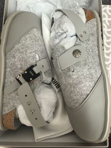 DIOR x Birkenstock co-branded milcnco closed-toe sandals photo review