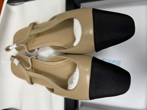 Chanel Colorblock Sandals / Heel Height: 2cm photo review