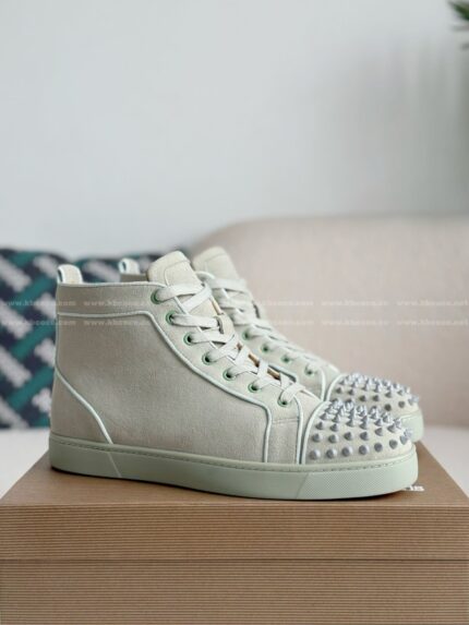 Christian Louboutin Faux Suede SneakersHigh