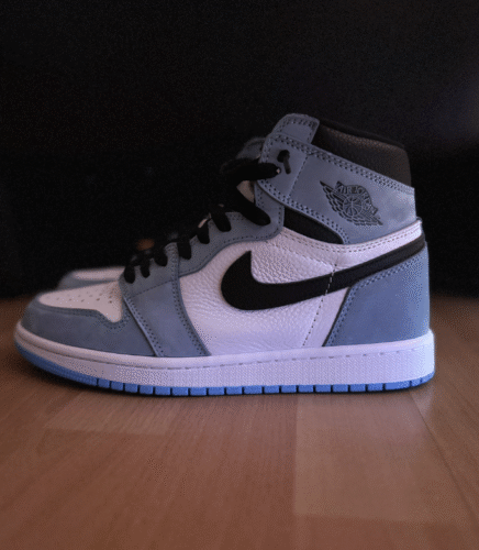 Air Jordan 1 High OG Rebellionair photo review