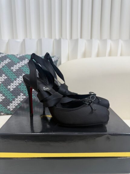 Christian Louboutin Ballet Bow Pumps Heel Height: 10cm