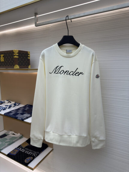 MONCLER Embroidered Sleeve Badge Hoodie