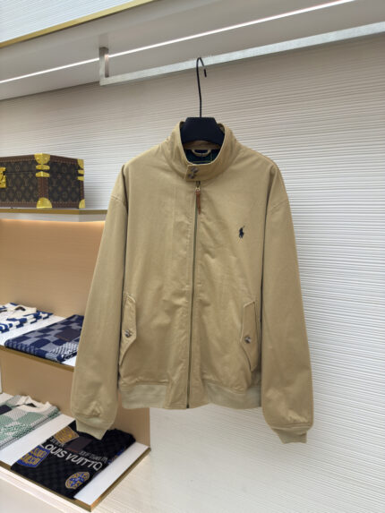 Ralph Lauren Embroidered Zipper Jacket