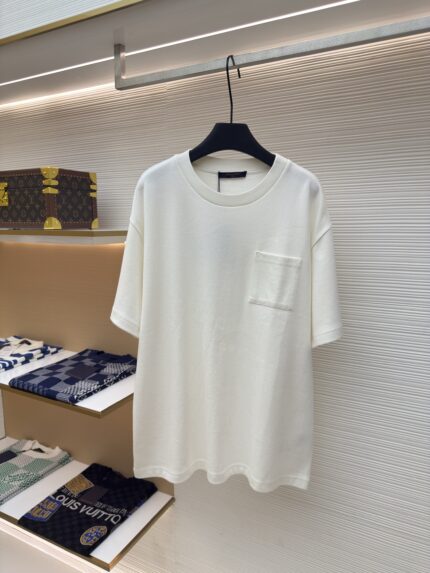LOUIS VUITTON Pocket Jacquard Short Sleeve
