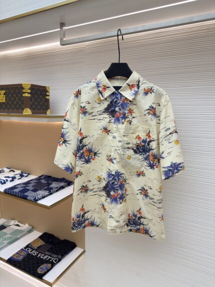 PRADA Flower Leaf Shirt