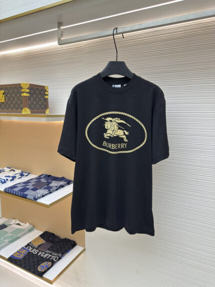 BURBERRY Rope War Horse Printed Short Sleeve