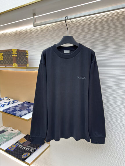 Dior grass print pullover hoodie