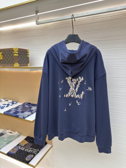 LOUIS VUITTON Embroidered Sailing Letter Hoodie