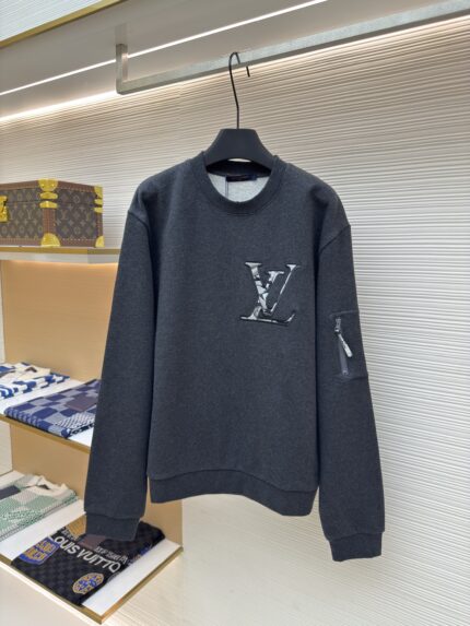 Louis Vuitton grey hoodie