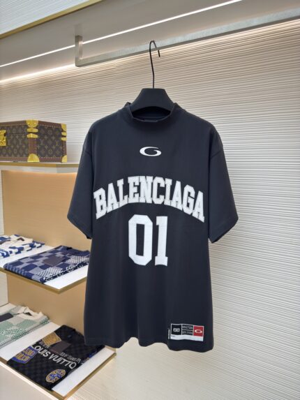 Balenciaga No.1 Embroidered T-shirt