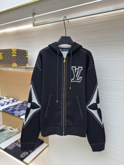 LOUIS VUITTON Clover Zipper Jacket