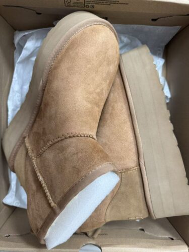 UGG thick-soled sheepskin snow boots photo review