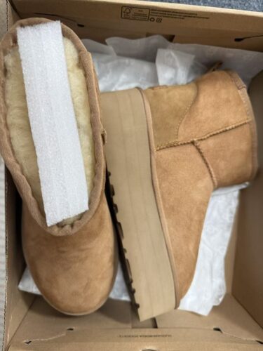 UGG thick-soled sheepskin snow boots photo review