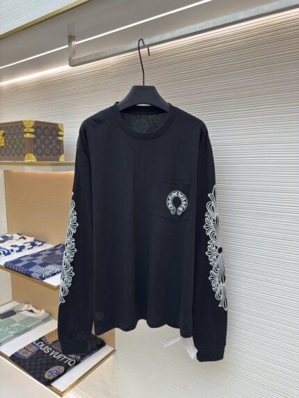 Chrome Hearts Los Angeles limited edition horseshoe long sleeved shirt