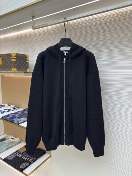 Loewe Anagram Zipper Hoodie