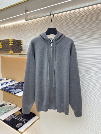 Loewe Anagram Zipper Hoodie