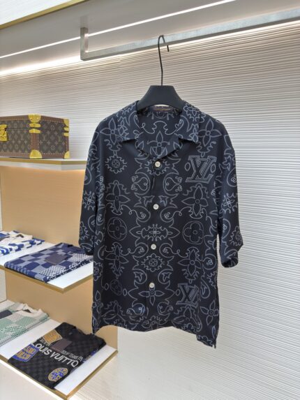 LOUIS VUITTON Line Double sided Printed Shirt