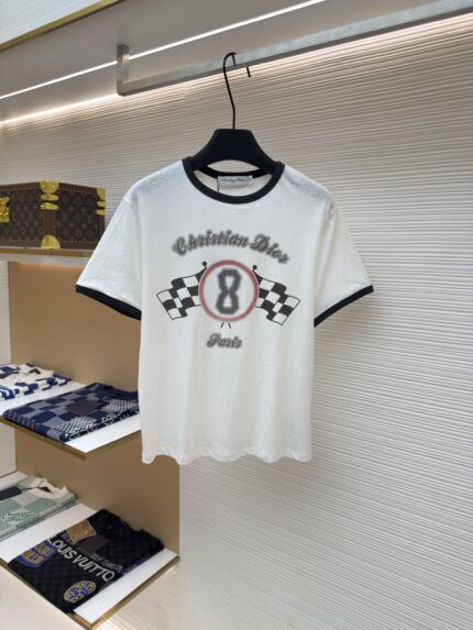 Dior Printed Letter T-shirt