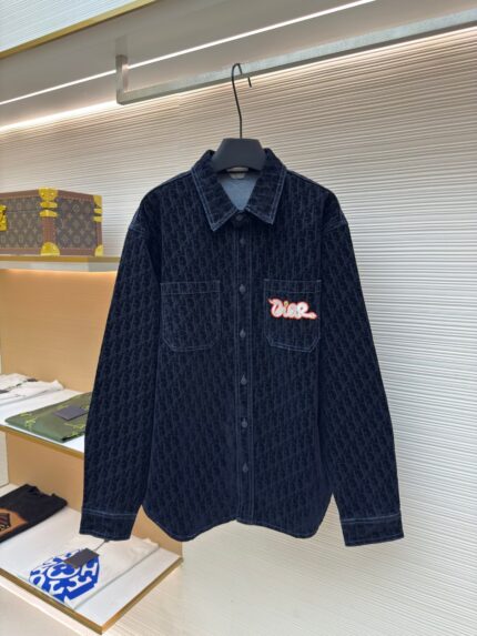 Dior x KAWS co-branded denim jacket