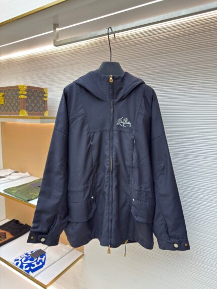 Louis Vuitton hooded trench coat